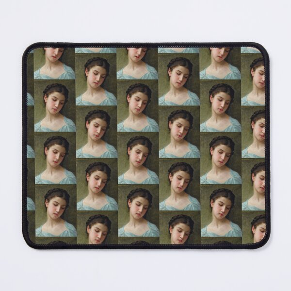 Item preview, William-Adolphe Bouguereau Portrait De Jeune Fille designed and sold by TeeARTHY.
