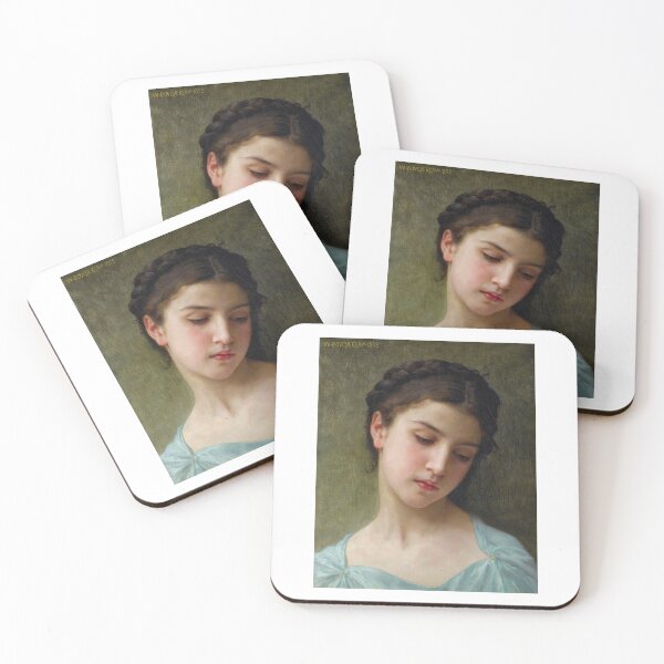 Item preview,  William-Adolphe Bouguereau  Portrait De Jeune Fille designed and sold by TeeARTHY.