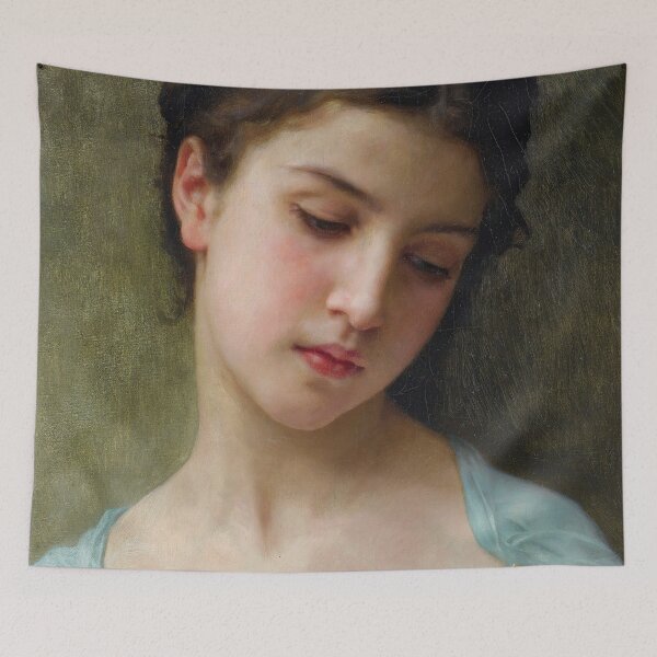 Item preview,  William-Adolphe Bouguereau  Portrait De Jeune Fille designed and sold by TeeARTHY.