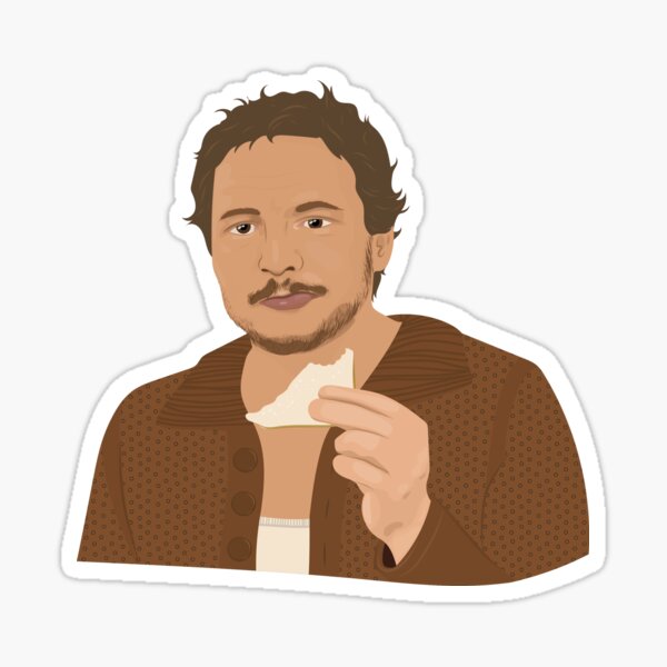 Item preview, Pablo Pascal Eating a Sandwich Meme designed and sold by ponychops.