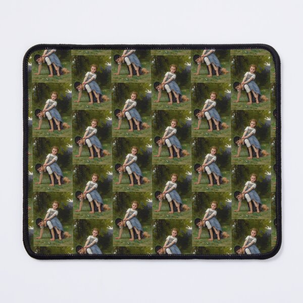 Item preview, William-Adolphe Bouguereau La Bourrique The Pony-Back Ride designed and sold by TeeARTHY.