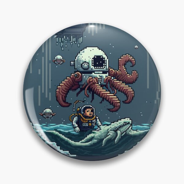 Item preview, Kraken in the cave designed and sold by Fofi H.