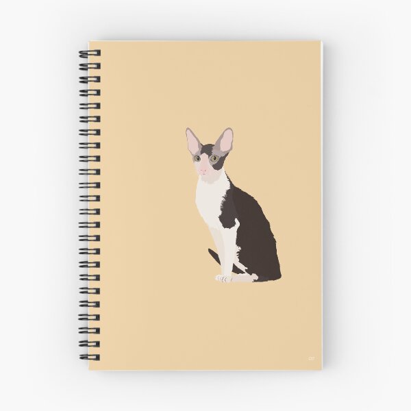 Artikelvorschau, Cornish Rex-Katze-Illustration entworfen und verkauft von Alo.