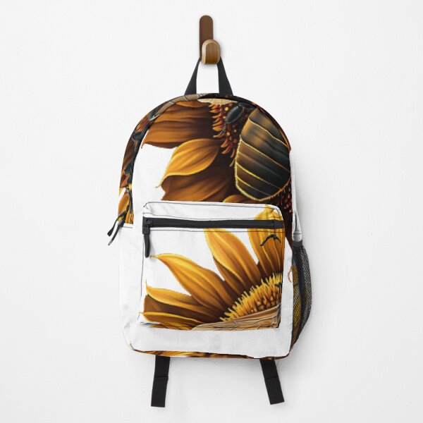 Item preview, Cool Bee on a Sunflower Design designed and sold by Latmassology.