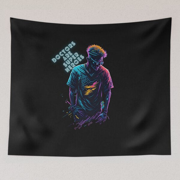Item preview, Doctors Are Super Heroes - Superheroes in Scrubs designed and sold by Chromatic-Art.