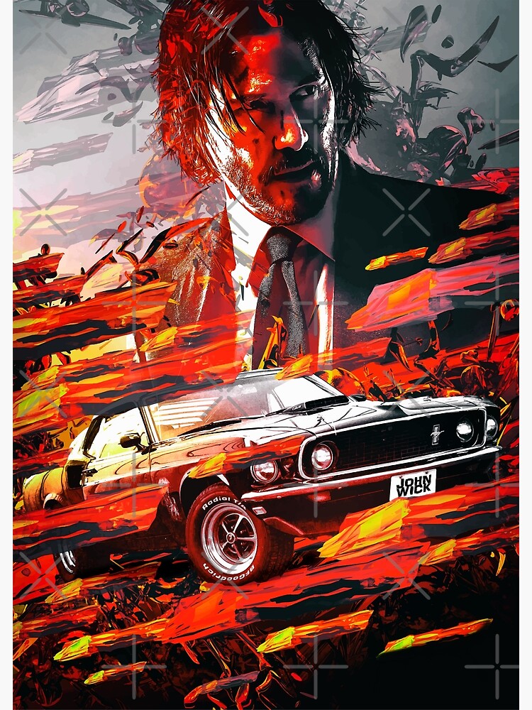 Thumbnail 3 von 3, Poster, John Car Wick Parabellum designt und verkauft von SyanArt.