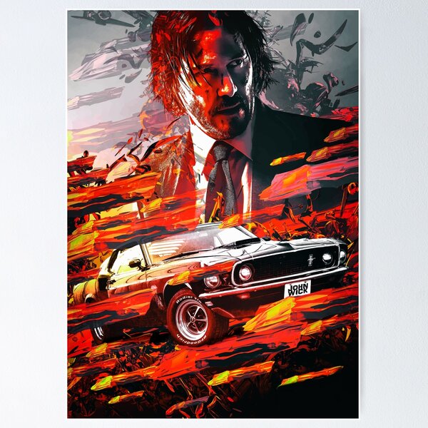 Artikel-Vorschau von John Car Wick Parabellum, designt und verkauft von SyanArt.
