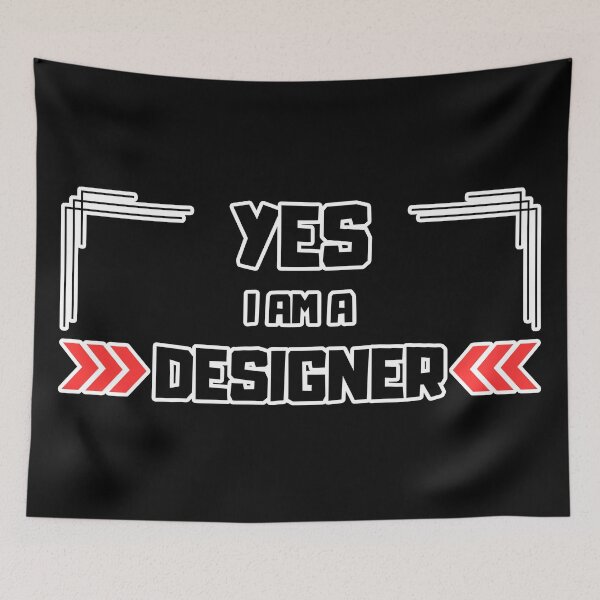 Item preview, Yes I Am a Designer designed and sold by yangs-wear.