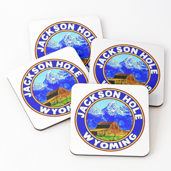 Item preview, Jackson Hole Wyoming Mountain Ski Snowboard Skiing Snowboarding Grand Teton National Park T.A. Moulton Barn designed and sold by DESTINATIONS DECAL.