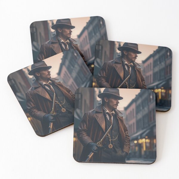Item preview, Enter a World of Intrigue with our Steampunk Detective Hero Shot designed and sold by CreationP.