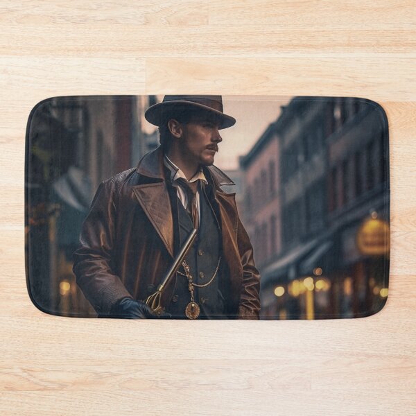Item preview, Enter a World of Intrigue with our Steampunk Detective Hero Shot designed and sold by CreationP.