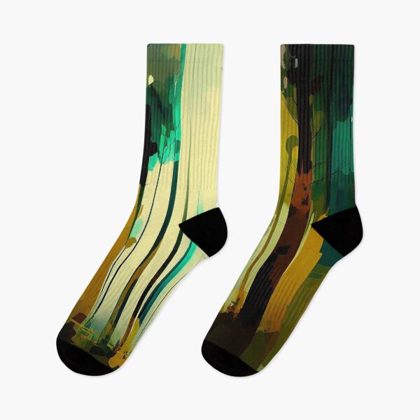 Item preview, forest abstract art designed and sold by shokA Design.