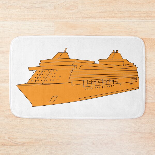 Item preview, Colored cruise ship designed and sold by HungarianSailor.