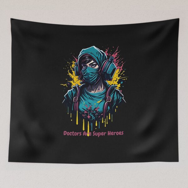 Item preview, Doctors Are Super Heroes - Superhuman Healing designed and sold by Chromatic-Art.