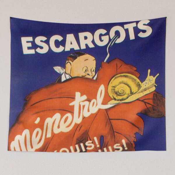 Aperçu de l'œuvre Affiche ancienne - Escargots créée et vendue par mosfunky.
