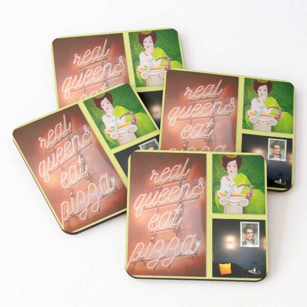 Item preview, real queens eat pizza designed and sold by angel1.