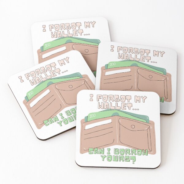 Item preview, I forgot My Wallet... designed and sold by KatsCanvas.