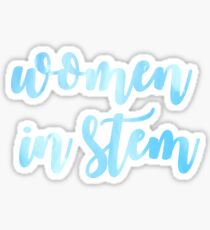 women in stem Sticker