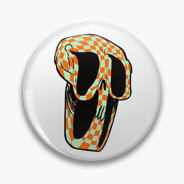Item preview, Checkered Skull designed and sold by yotemarket.