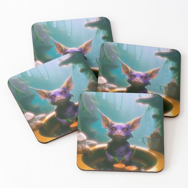 Item preview, Cheddar Goblin Takes a Bath designed and sold by technoflora.