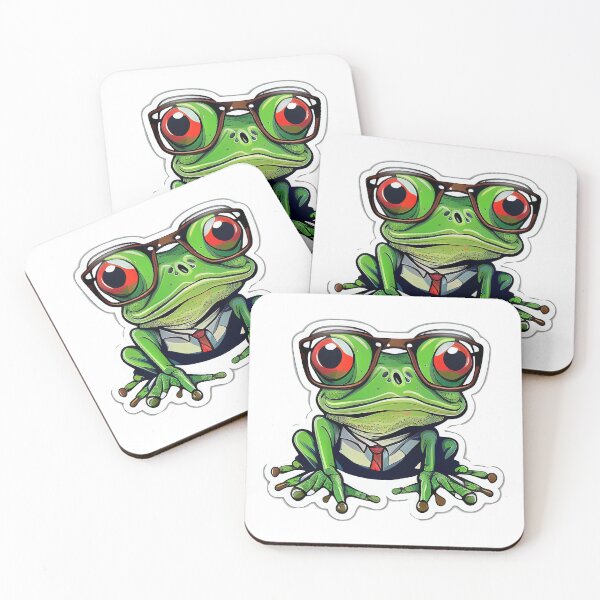 Item preview, Baby New School Style Green Frog designed and sold by BrinaandPops.