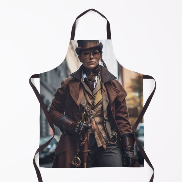 Item preview, Step into the Past with this Stunning Steampunk Detective Portrait designed and sold by CreationP.