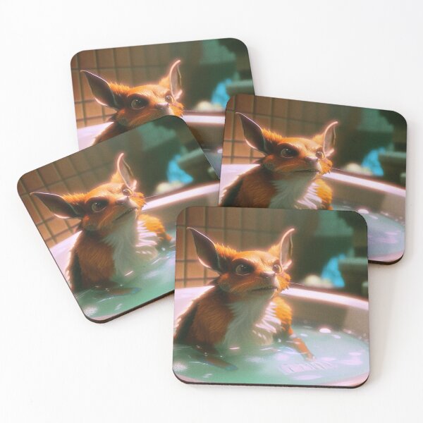 Item preview, Cheddar Goblin Takes a Bath designed and sold by technoflora.