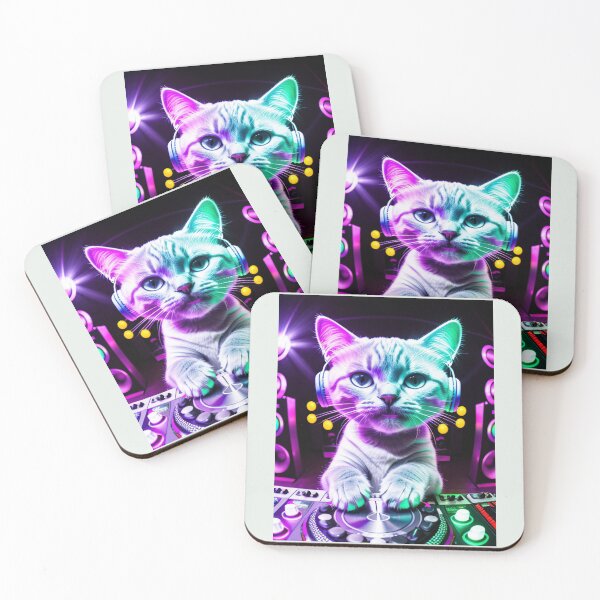 Item preview, Cool DJ Cat designed and sold by tkel1.