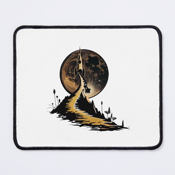 Item preview, Rocket Ship to Space designed and sold by ShadowAndSlate.