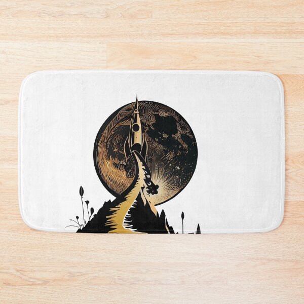 Item preview, Rocket Ship to Space designed and sold by ShadowAndSlate.