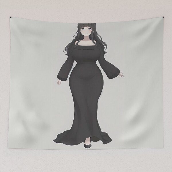 Item preview, BBW Cartoon Lady designed and sold by RaveToTheGrave.