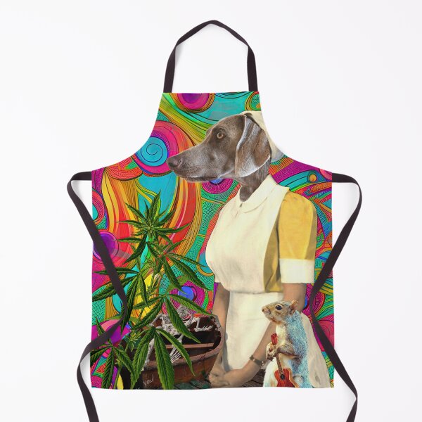 Item preview, "The Herbalist And Her Assistant, Ukulele Squig" Digital Collage Art designed and sold by Raven’s Wing Studio.