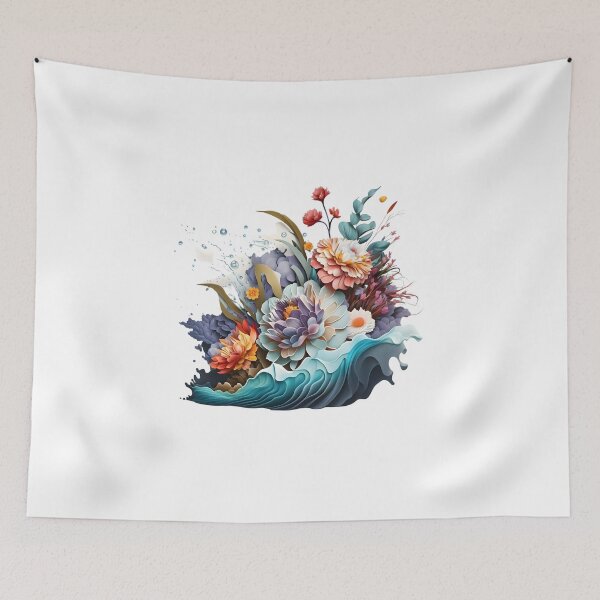 Aperçu de l'œuvre Fleur Tsunami créée et vendue par EarthArtAvencha.