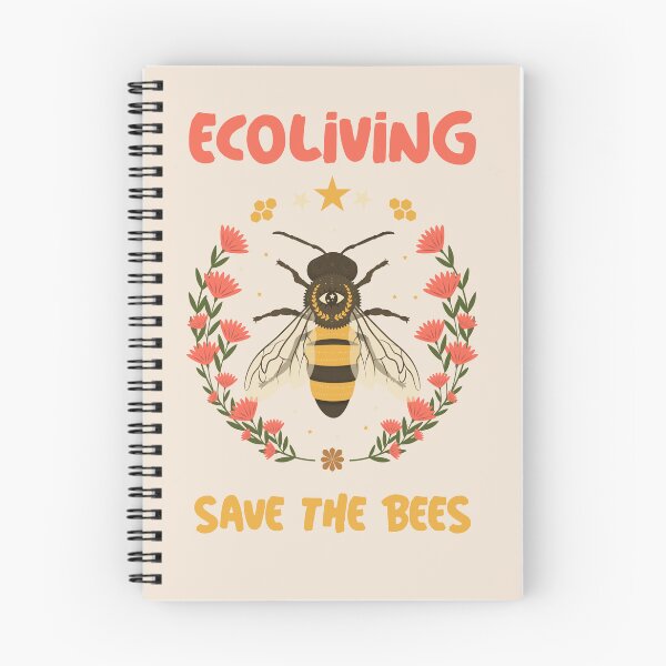 Item preview, Ecoliving - Save the Bees - Flower and Bee designed and sold by ElLocoMus.