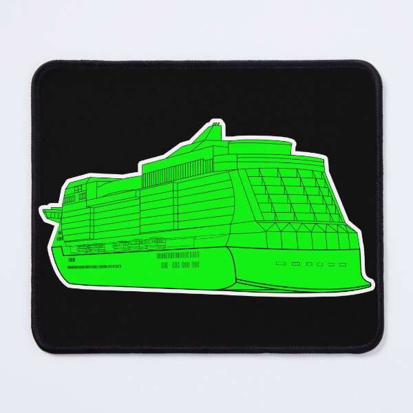 Item preview, Colored cruise ship designed and sold by HungarianSailor.