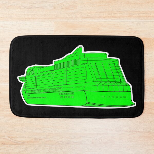 Item preview, Colored cruise ship designed and sold by HungarianSailor.