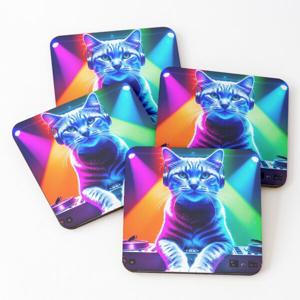 Item preview, Cool DJ Cat designed and sold by tkel1.