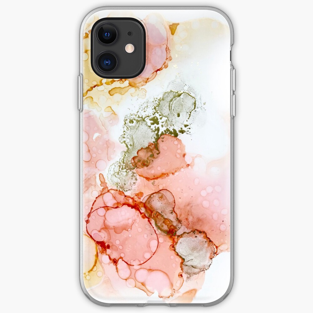 Blue Tides - Alcohol Ink Painting iPhone 11 case Blue Tides - Alcohol Ink Painting iPhone 11 case