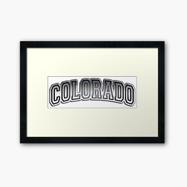 Item preview, Chrome Silver Colorado arch decal sticker designed and sold by mnkygirl13.