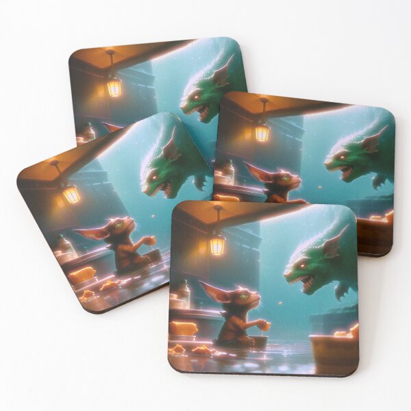 Item preview, Cheddar Goblin Takes a Bath designed and sold by technoflora.