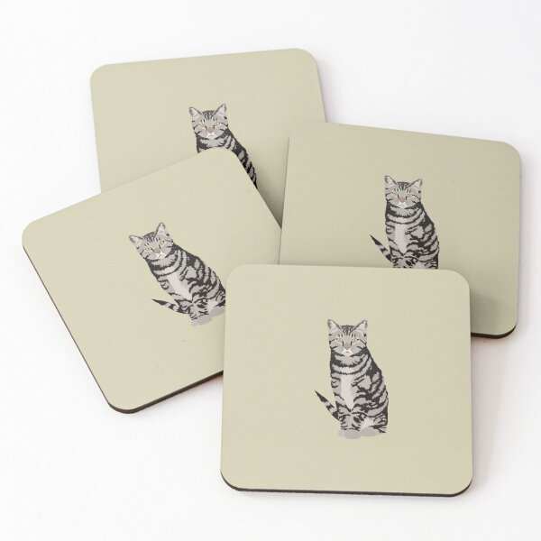 Item preview, Manx Cat Illustration designed and sold by Alo.