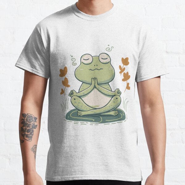 Peace Frogs Sea Turtle Frog Garment Dye Short Sleeve T-Shirt