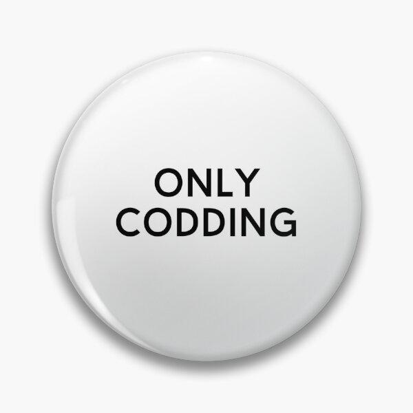 Item preview, only codding text graphic v1 white background designed and sold by fishpressink.