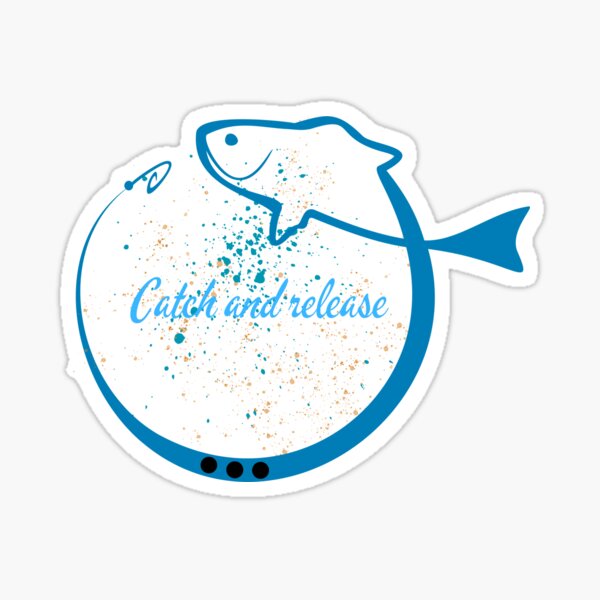 Catch & Release Unlimited Fishing Trout - Sticker