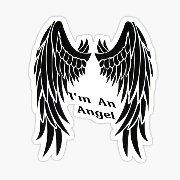 One room angel Sticker for Sale by Nibu-i