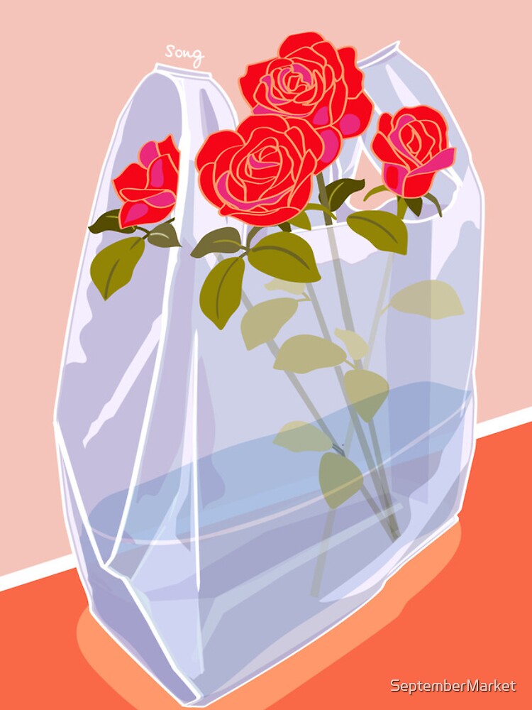 Thumbnail 4 of 4, iPhone Case, RED ROSES designed and sold by SeptemberMarket.