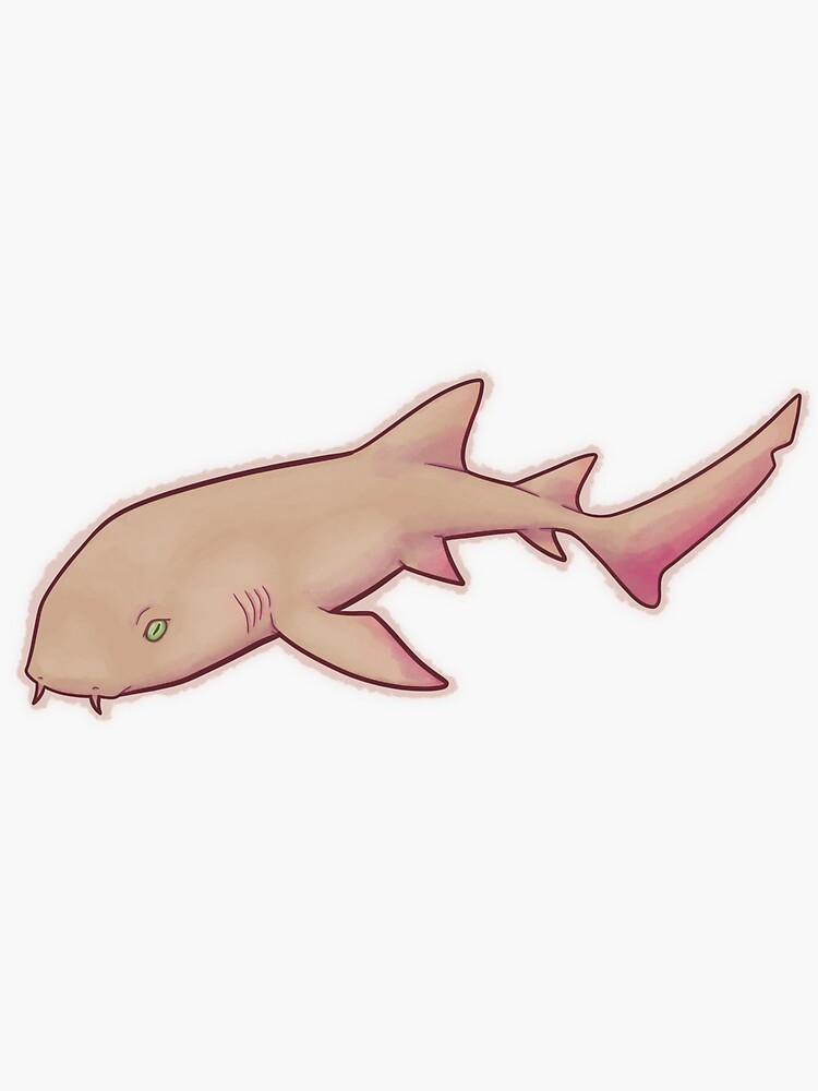 Thumbnail 3 of 3, Sticker, Nurse Shark designed and sold by infernalnyx.