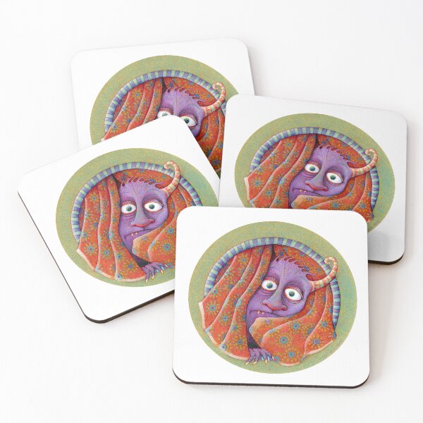 Item preview, Shy Monster - Be Brave Monster  designed and sold by Gretchen Deahl.