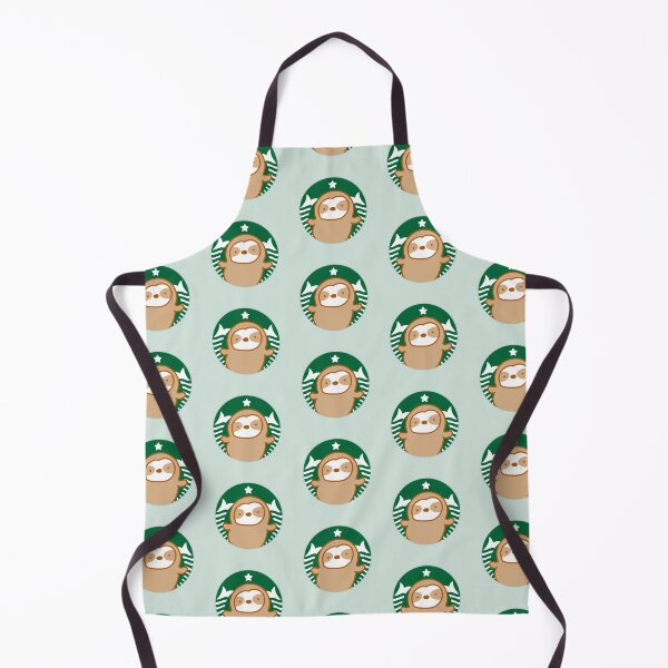 Item preview, Cute Coffee Shop Logo Sloth designed and sold by theslothinme.