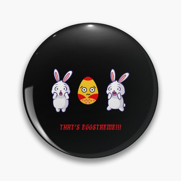 Item preview, Easter pun celebration - ‘That’s Eggstreme’,  pet lovers gifts featuring cute bunny puns and cool Easter jokes  designed and sold by haRexia.